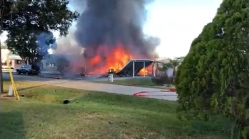Ελικόπτερο έπεσε σε πάρκο με τροχοβίλες στη Φλόριντα – Τουλάχιστον δύο νεκροί (βίντεο)